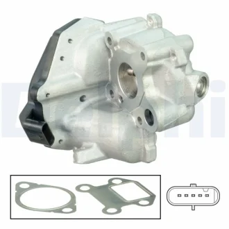 MERCEDES-BENZ клапан EGR C-CLASS (W204) Delphi EG10538-12B1