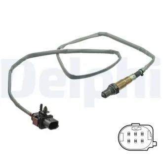 Лямбда-зонд (довжина 999мм) AUDI A3, TT SEAT LEON, LEON SC, LEON ST SKODA OCTAVIA III VW GOLF ALLTRACK VII, GOLF SPORTSVAN VII, GOLF VII, XL1 CJSB-DJGA 04.12- Delphi ES21101-12B1