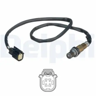 FORD Кисневий датчик (лямба-зонд) B-MAX 1.0 EcoBoost Delphi ES21126-12B1