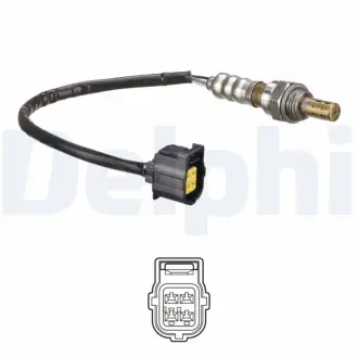 Лямбда-зонд (300мм) DODGE JOURNEY SMART FORTWO 1.0/3.6 01.07- Delphi ES21142-12B1