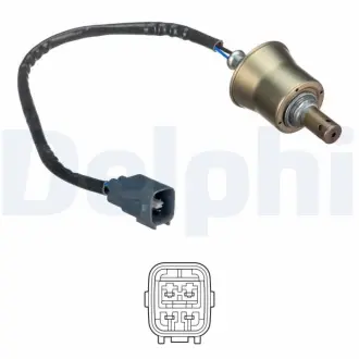 Лямбда-зонд (довжина 340мм) TOYOTA AURIS, COROLLA 1ZR-FAE/1ZR-FE 11.06-07.14 Delphi ES21226-12B1