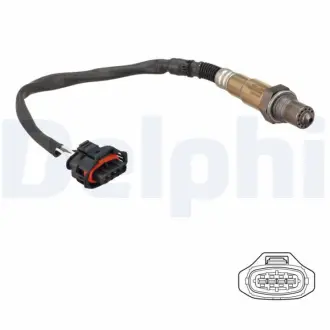 Лямбда-зонд (кількість дротів 4шт довжина 640мм) OPEL ASTRA H, ASTRA H GTC, ZAFIRA B Z16XE1/Z16XEP 03.04-09.12 Delphi ES21286-12B1