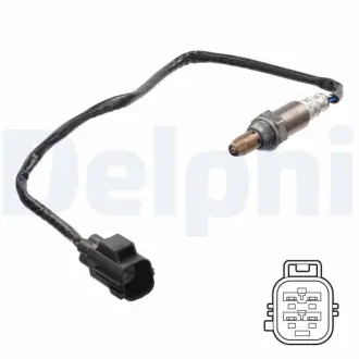 Лямбда-зонд (довжина 515мм) VOLVO S60 II, S80 II, S90 II, V40, V60 I, V70 III, V90 II, XC60 I, XC60 II, XC70 II, XC90 II B4154T4-D4204T9 03.06- Delphi ES21298-12B1