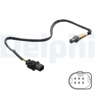 Лямбда-зонд (довжина 650мм) VW CADDY ALLTRACK, CADDY ALLTRACK/MINIVAN, CADDY IV, CADDY IV/MINIVAN CUUB-DFSF 05.15- Delphi ES21322-12B1