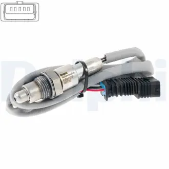 Лямбда-зонд (530мм) BMW 2 (F45), 2 GRAN TOURER (F46), X1 (F48), X2 (F39) MINI (F55), (F56), (F57), CLUBMAN (F54), COUNTRYMAN (F60) 1.2-2.0 09.13- Delphi ES21375-12B1