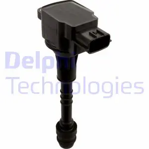 Котушка запалювання NISSAN ALMERA II, ALMERA TINO, PRIMERA 1.5-1.8LPG 06.96-10.08 Delphi GN10245-12B1