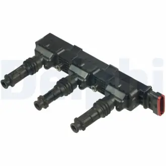 Котушка запалювання OPEL AGILA, CORSA C, CORSA D, CORSA D/HATCHBACK 1.0 06.03-08.14 Delphi GN10362-12B1
