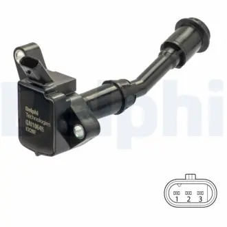 Котушка запалювання Ford Focus 1.5Ecoboost 14- Delphi GN10645-12B1