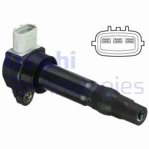Котушка запалювання MITSUBISHI ASX, COLT VI, LANCER VIII 1.1-1.6LPG 06.04- Delphi GN10793-12B1