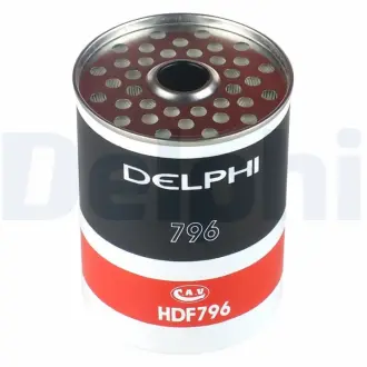 Паливний фільтр CITROEN XM FIAT REGATA FORD GRANADA II, MONDEO I, MONDEO II, P 100 II, SIERRA, SIERRA I JEEP CJ5 - CJ8 LADA NIVA LANCIA DELTA I, PRISMA, THEMA 1.8D-2.5D 05.71-04.09 Delphi HDF796