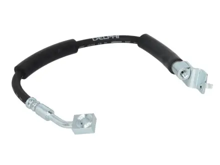 Гальмівний шланг гнучкий передн Лів (довжина 410мм 3/8"-24UNF) JEEP CHEROKEE, GRAND CHEROKEE I, WRANGLER II 2.4-5.9 10.84-04.07 Delphi LH0421