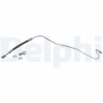 Гальмівний шланг гнучкий задн Прав (довжина 290мм, M10x1/M12x1) AUDI A1 SEAT IBIZA IV, IBIZA IV SC, IBIZA IV ST, IBIZA IV/HATCHBACK SKODA FABIA III, FABIA III PRAKTIK 1.0-2.0D 03.08-12.22 Delphi LH7405