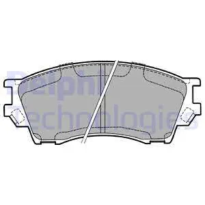Тормозные колодки Delphi LP1063