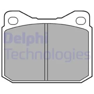 Гальмівні колодки Delphi LP117
