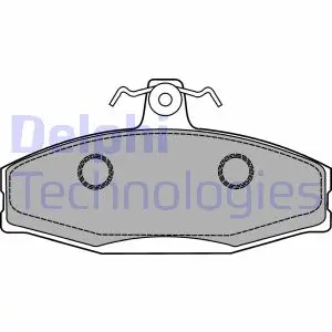 Гальмівні колодки Delphi LP1429