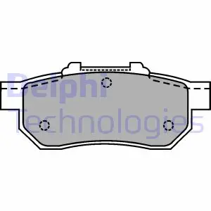 Тормозные колодки Delphi LP1456
