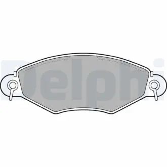 Тормозные колодки Delphi LP1617