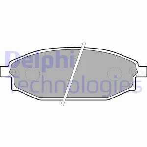 Тормозные колодки Delphi LP1665