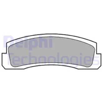 Гальмівні колодки Delphi LP189