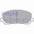 Комплект гальмівних колодок з 4 шт. дисків Delphi LP1908 (фото 1)