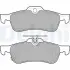 TOYOTA гальмівні колодки задн.Yaris 05-,Honda Civic IX 12- Delphi LP2007 (фото 1)