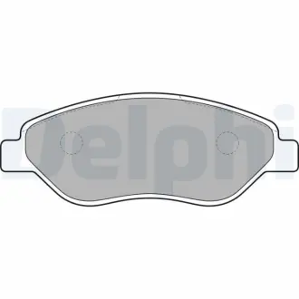 Тормозные колодки Delphi LP2010
