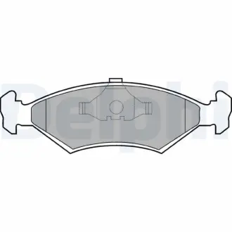 Гальмівні колодки Delphi LP204
