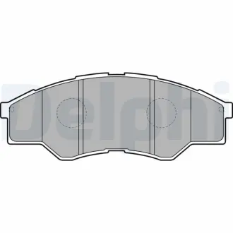 Тормозные колодки Delphi LP2060