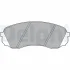 Комплект гальмівних колодок передн, HYUNDAI H-1, H-1 CARGO, H-1 TRAVEL KIA CARNIVAL III TOYOTA PROACE, PROACE VERSO 2.0D-2.9D 07.01- Delphi LP2094 (фото 1)