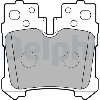 Тормозные колодки Delphi LP2214