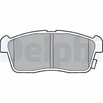 Гальмівні колодки Delphi LP2219