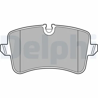 VW гальмівні колодки задн.Audi A6/7 11- Delphi LP2446