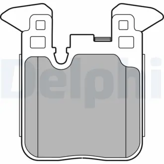 Гальмівні колодки Delphi LP2660
