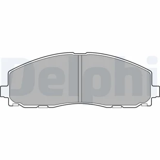 FIAT гальмівні колодки передн.Freemont,Chrysler Grand Voyager V,Lancia 2.0/3.6 11- Delphi LP2694