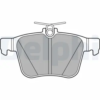 Тормозные колодки Delphi LP2697