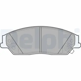 Гальмівні колодки Delphi LP2714