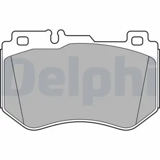 Тормозные колодки Delphi LP3137