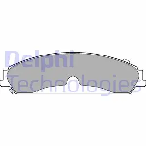 Гальмівні колодки Delphi LP3216