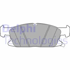 Гальмівні колодки Delphi LP3241