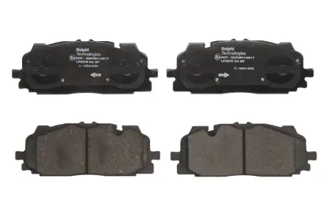 Гальмівні колодки Delphi LP3272