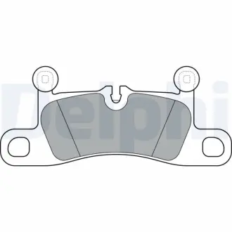Гальмівні колодки Delphi LP3298