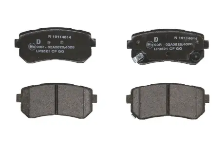 Тормозные колодки Delphi LP3521