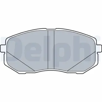 Тормозные колодки Delphi LP3538