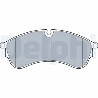 VW гальмівна колодка CRAFTER 2.0 TDI RWD 16-, MAN Delphi LP3545