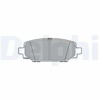 JEEP гальм. колод. задн. Wrangler 17 Delphi LP3582