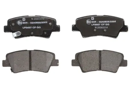 Тормозные колодки Delphi LP3587