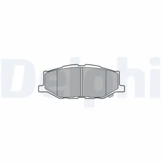 Тормозные колодки Delphi LP3637