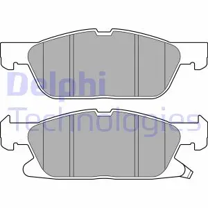 Гальмівні колодки Delphi LP3643