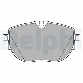 Гальмівні колодки Delphi LP3651