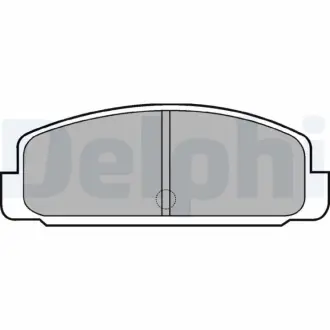Тормозные колодки Delphi LP401
